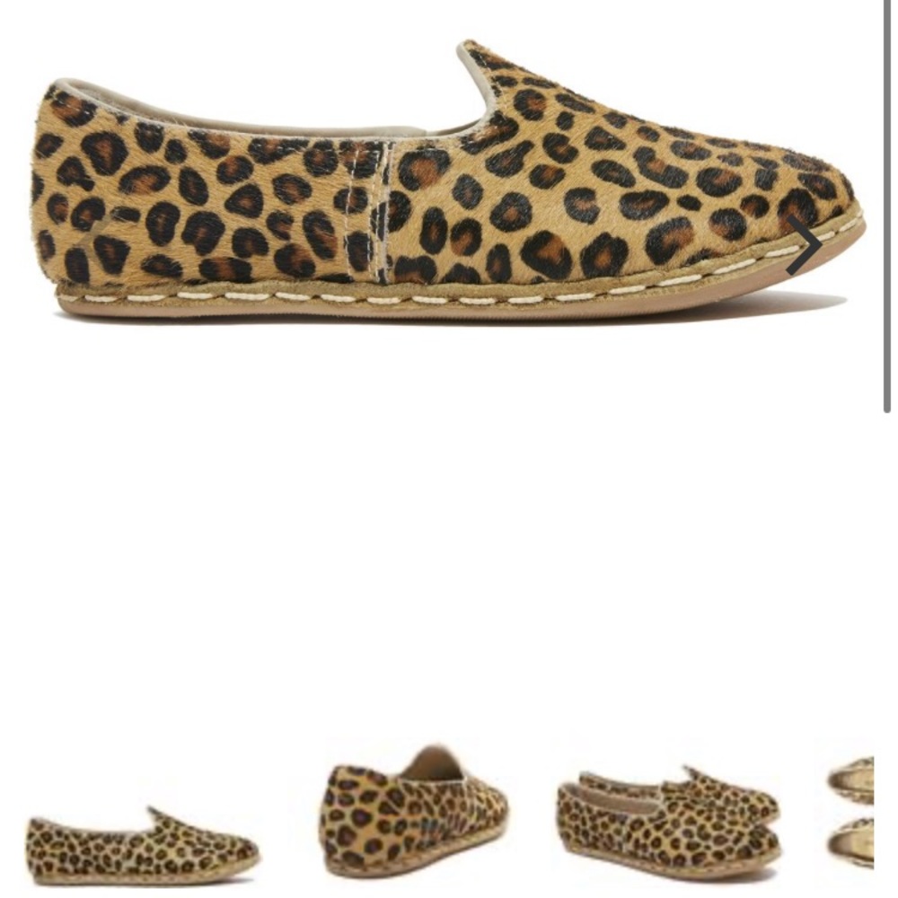 Sabah House Loose Leopard Slides size 40W